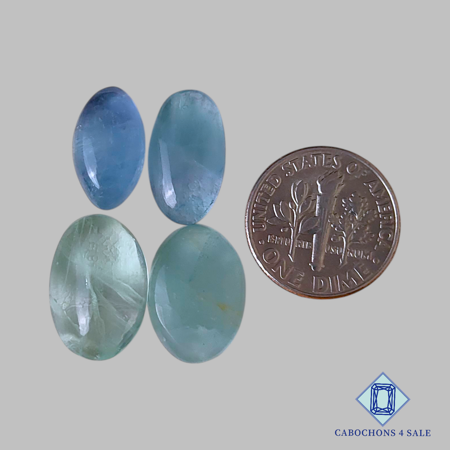 Natural Fluorite Oval Lots