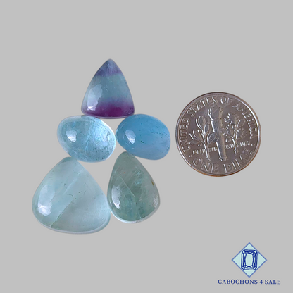 Natural Fluorite Mix Shape Lots