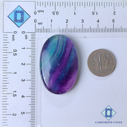 Fluorite Oval Cabochons