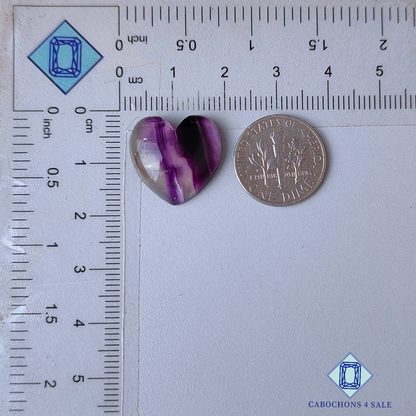 Fluorite Heart Carvings