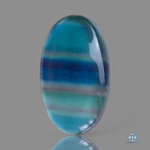 Authentic Quality Fluorite Oval Gemstone Cabochons for sale, Oval 32*18*6mm
