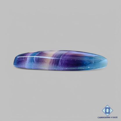 Natural Fluorite Gemstone  Fancy Cabochons 31*16*5mm from Mexico  available for sale