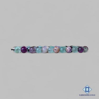 Natural Fluorite Gemstone  Round Beads 15.5 inch*8mm from Mexico available for sale
