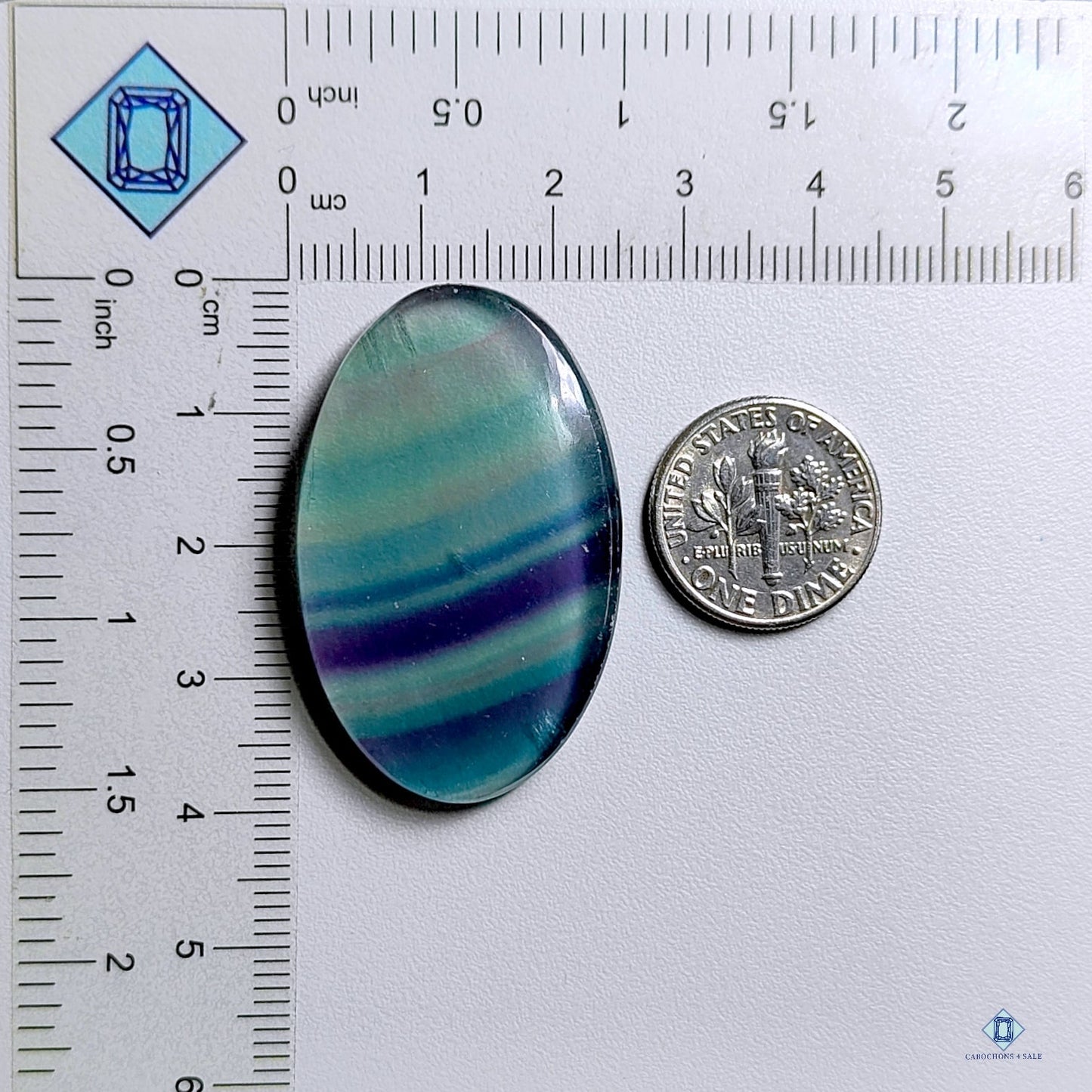 Fluorite Oval Cabochons