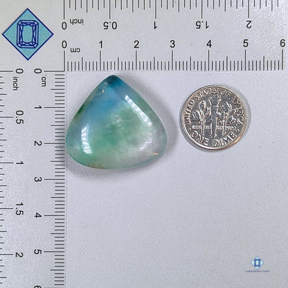 Fluorite Pear Cabochons