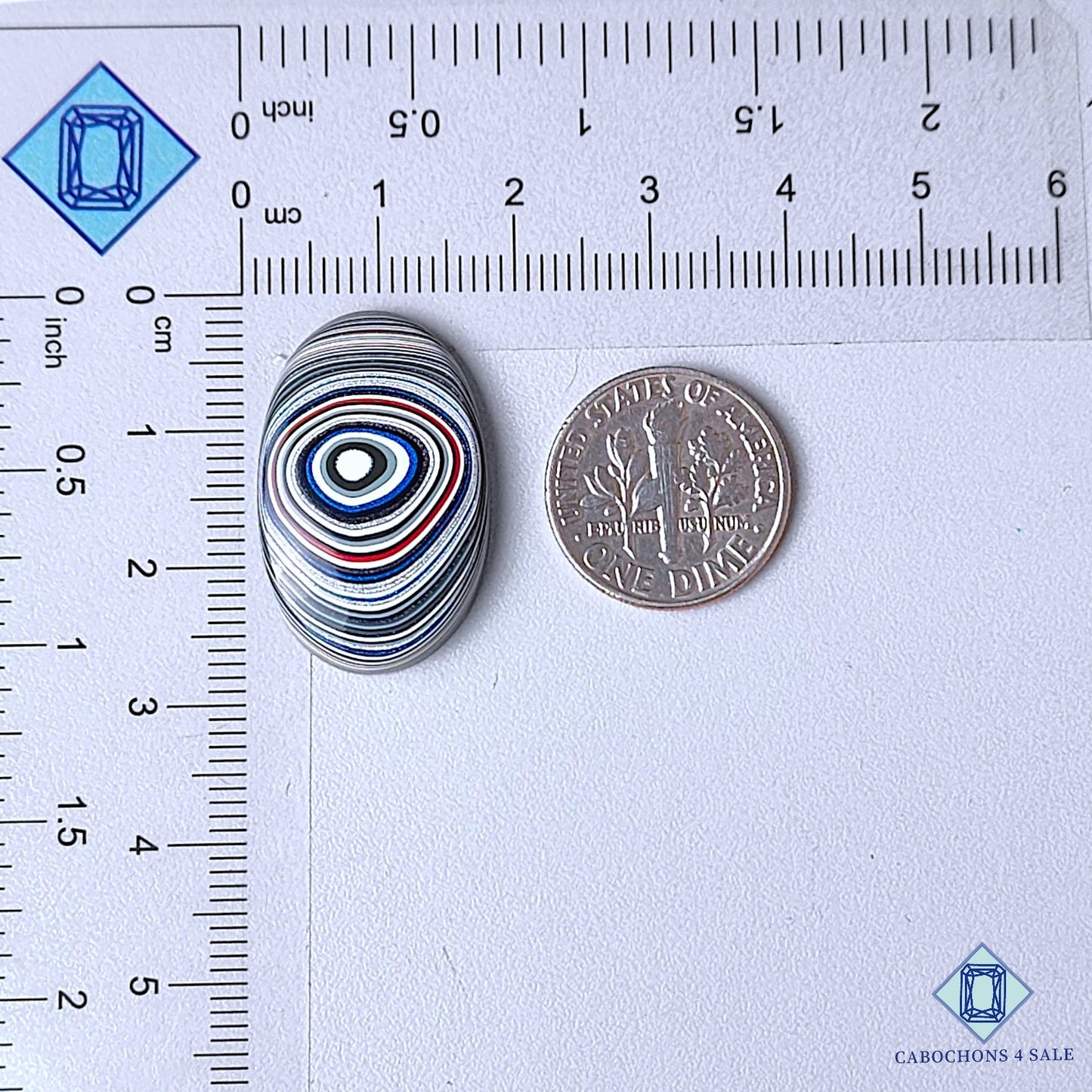 Natural Fordite Gemstone Oval Cabochons 26*17*4mm from USA available for sale