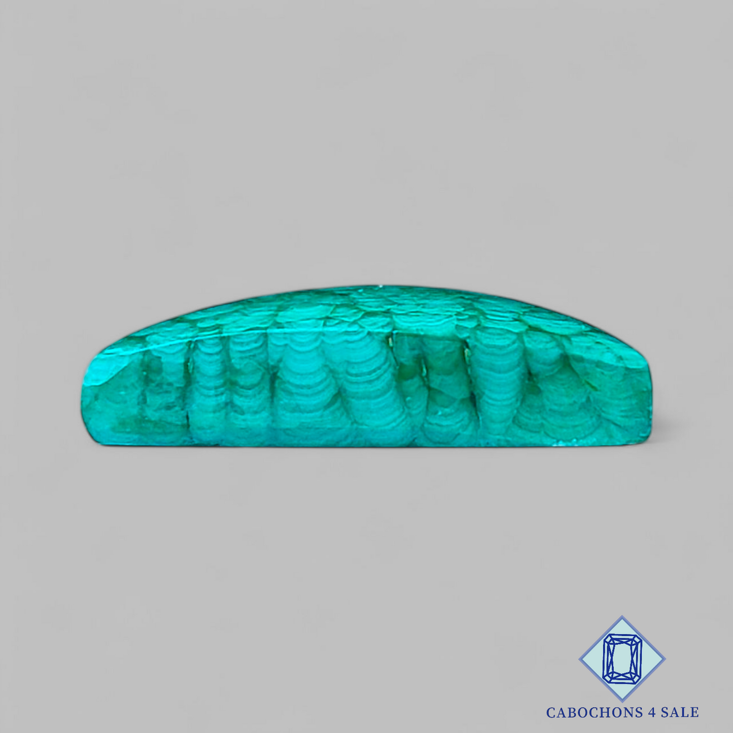 Forest Malachite Triangle Cabochons 16*18*4mm