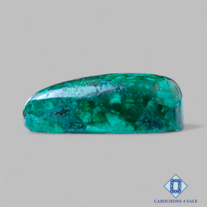 Forest Malachite Pear Cabochons 18*10*6mm