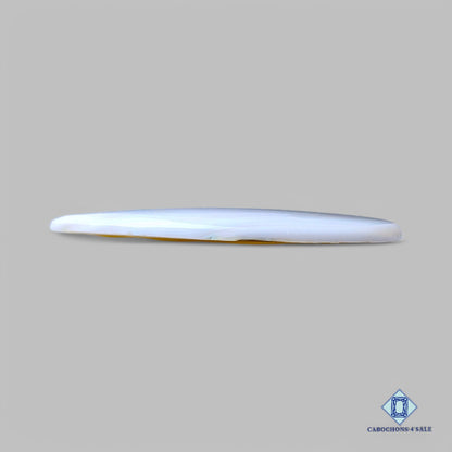 Natural Fresh Water Pearl Gemstone Pear Cabochons 51*34*4mm from China available for sale