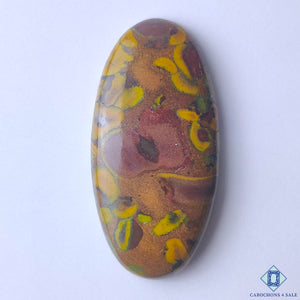 Fruit Jasper Oval Cabochons 42*21*6mm