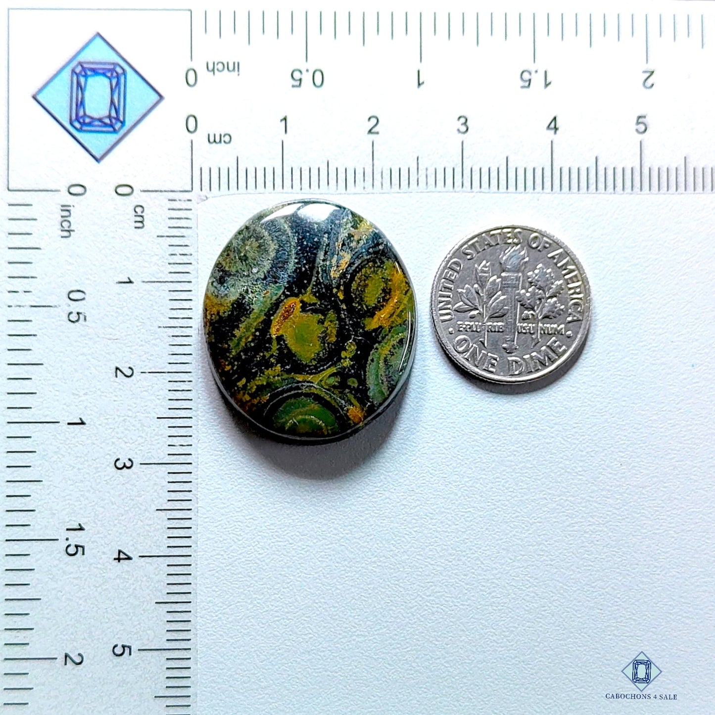 Galaxy Jasper Round Cabochons