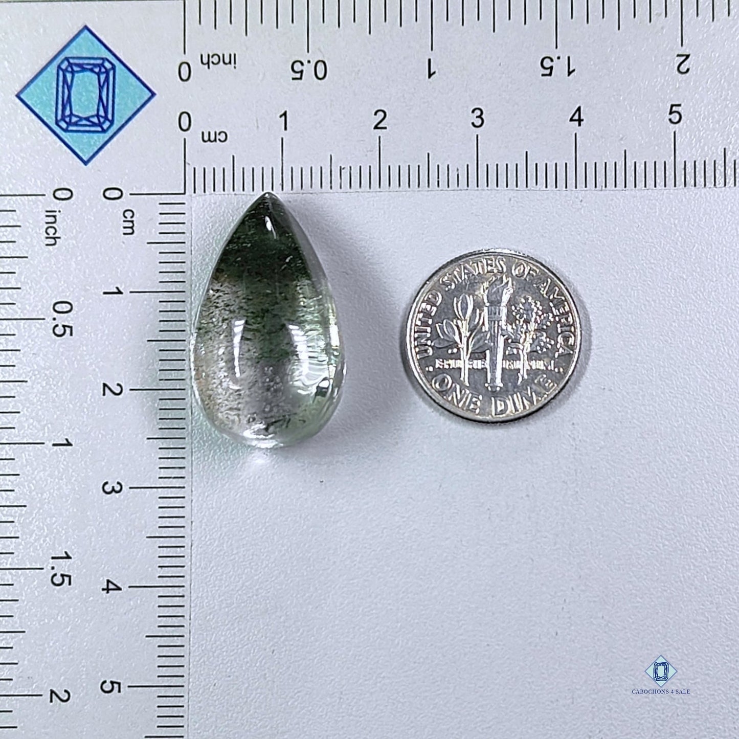 Garden Quartz Pear Cabochons