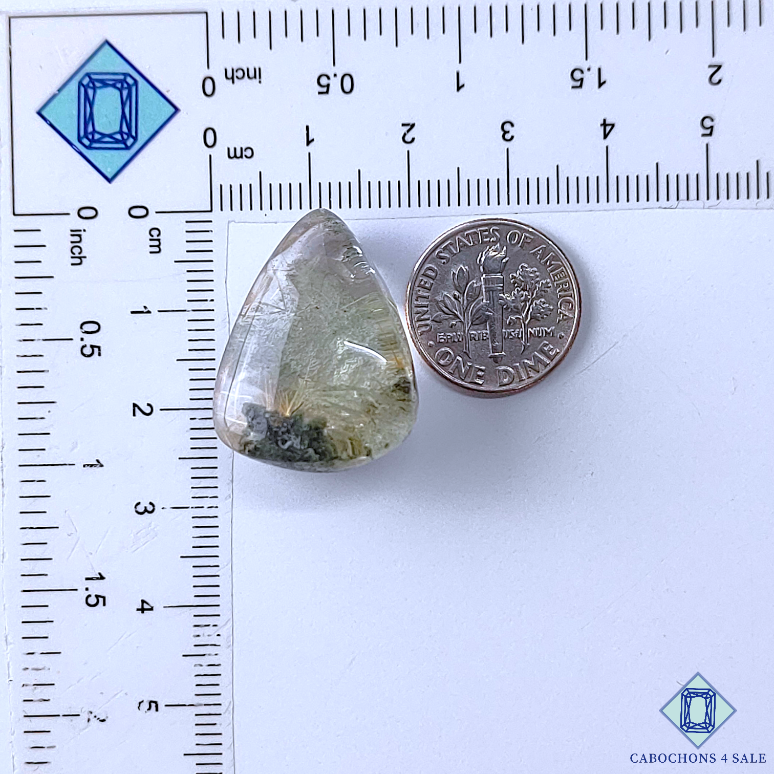 Garden With Rutile Quartz