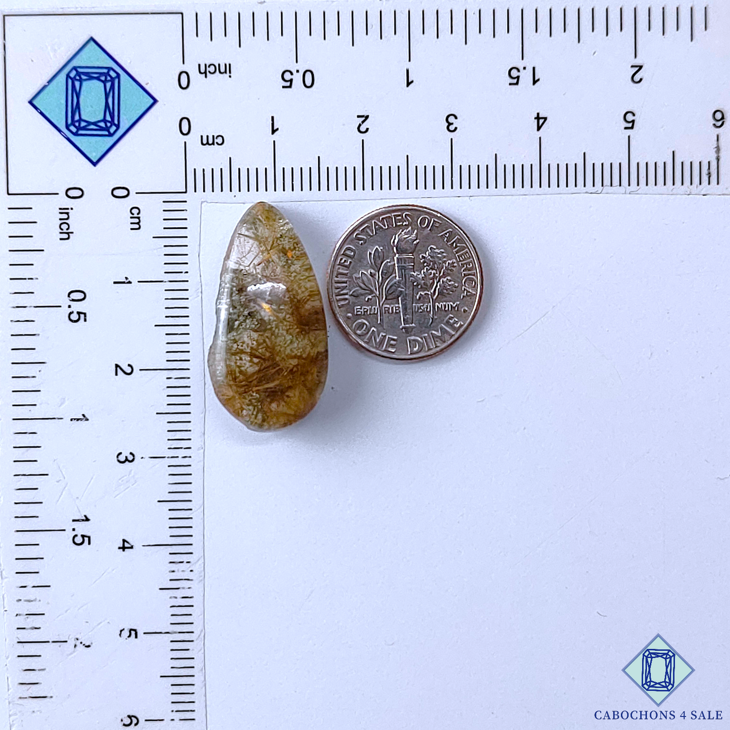Garden With Rutile Quartz