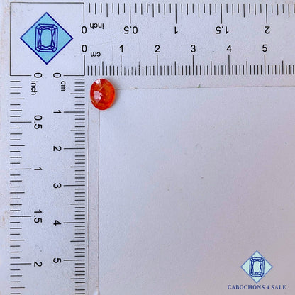 Natural Garnet Gemstone  Oval Faceted Cut 8*6*3mm from  available for sale