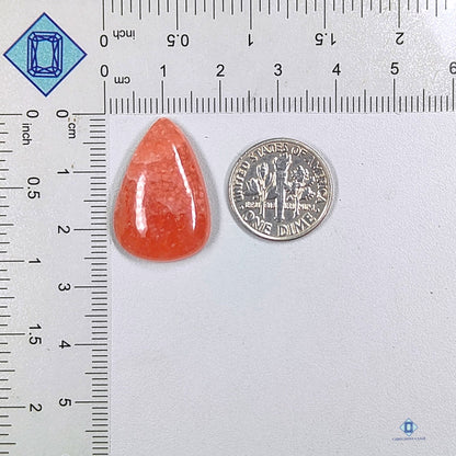 Gemmy Rhodochrosite Pear Cabochons