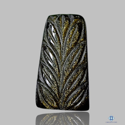 Golden Obsidian  Fancy Carvings