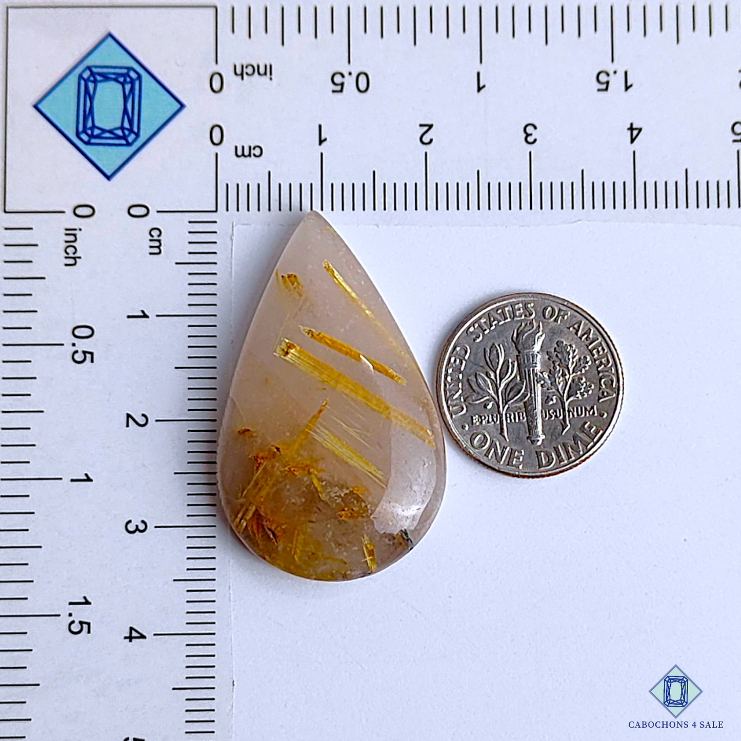 Golden Rutile Quartz