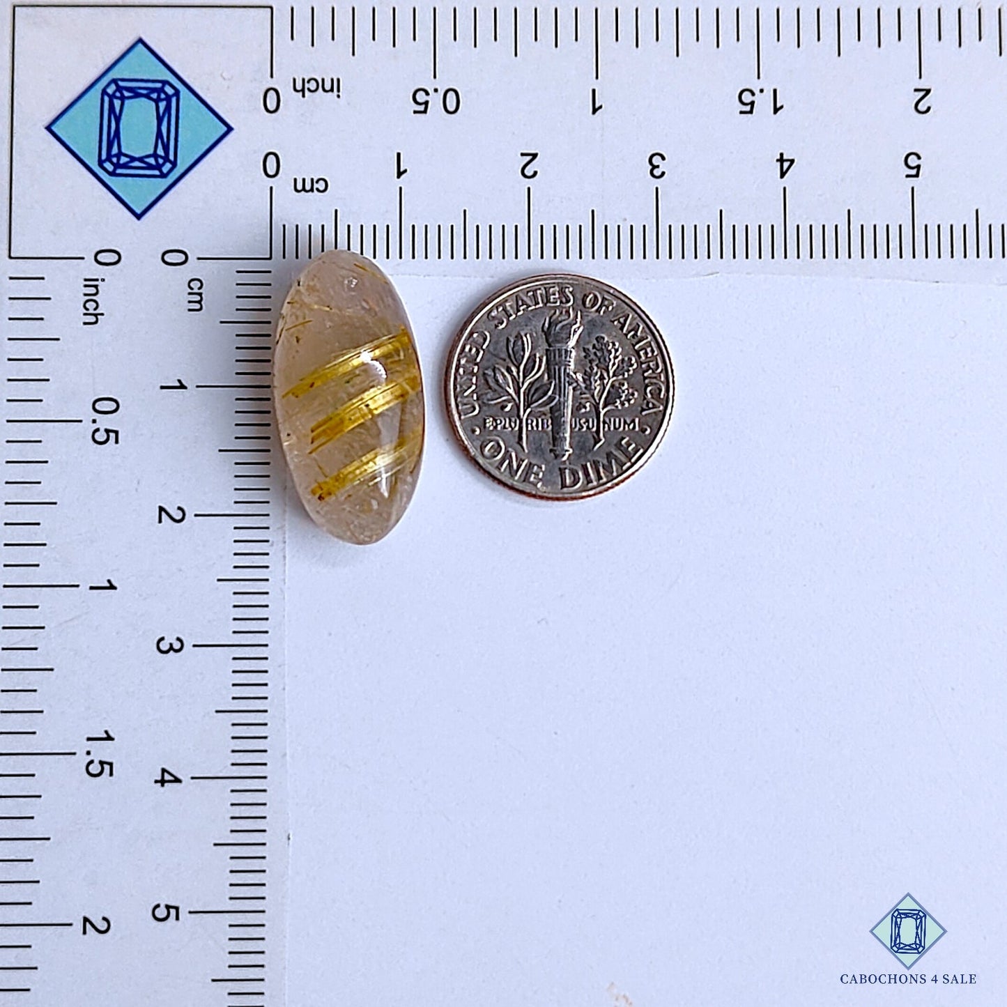 Golden Rutile Quartz