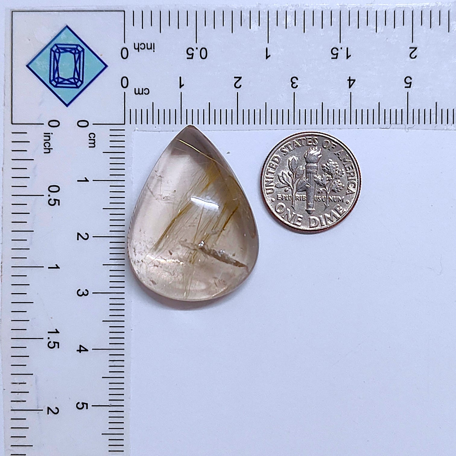 Golden Rutile Quartz