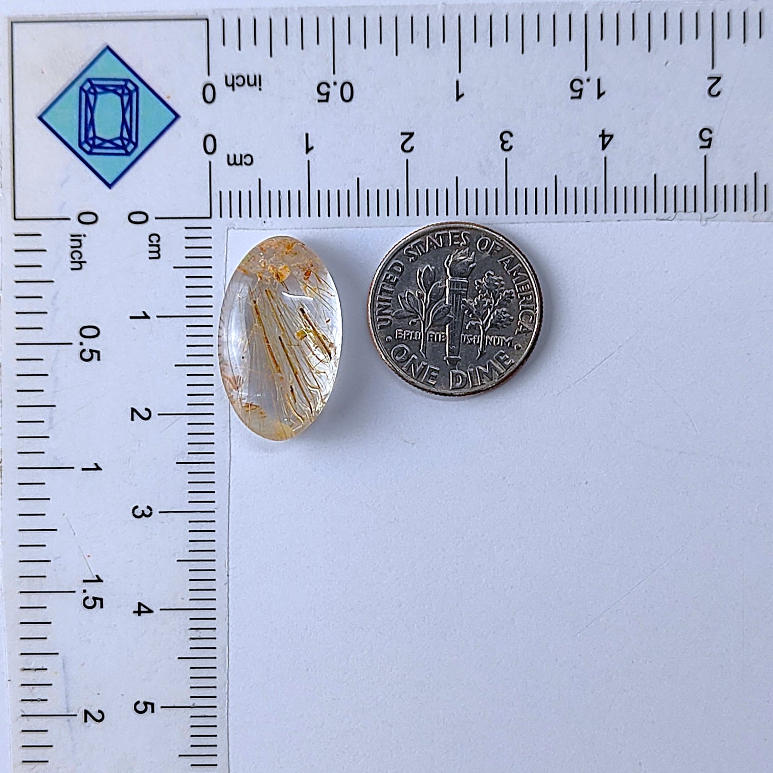 Golden Rutile Quartz