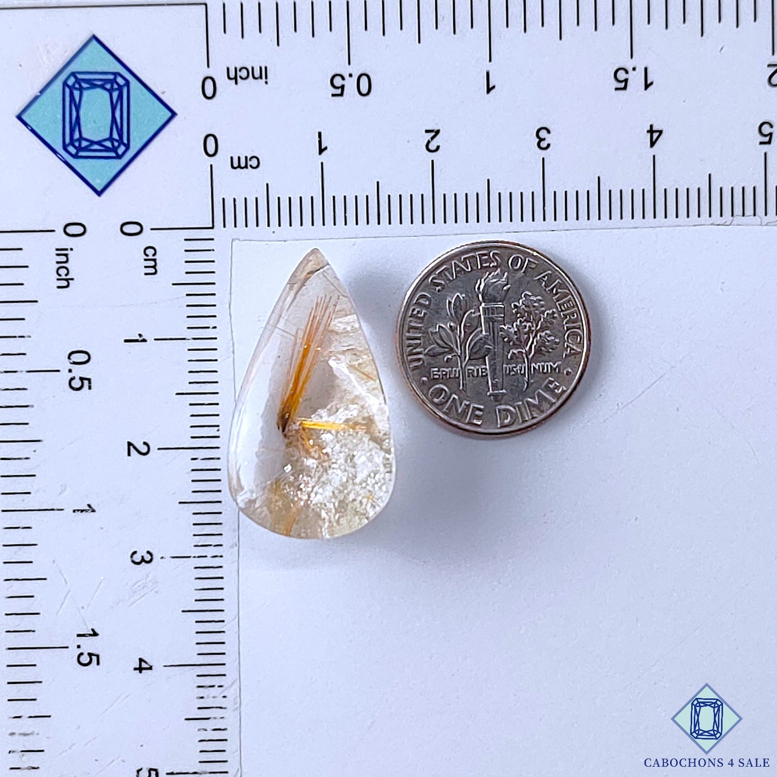 Golden Rutile Quartz