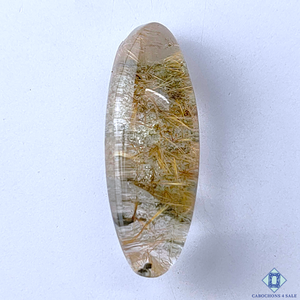 Golden Rutile Quartz Marquise Cabochons 35*12*9mm