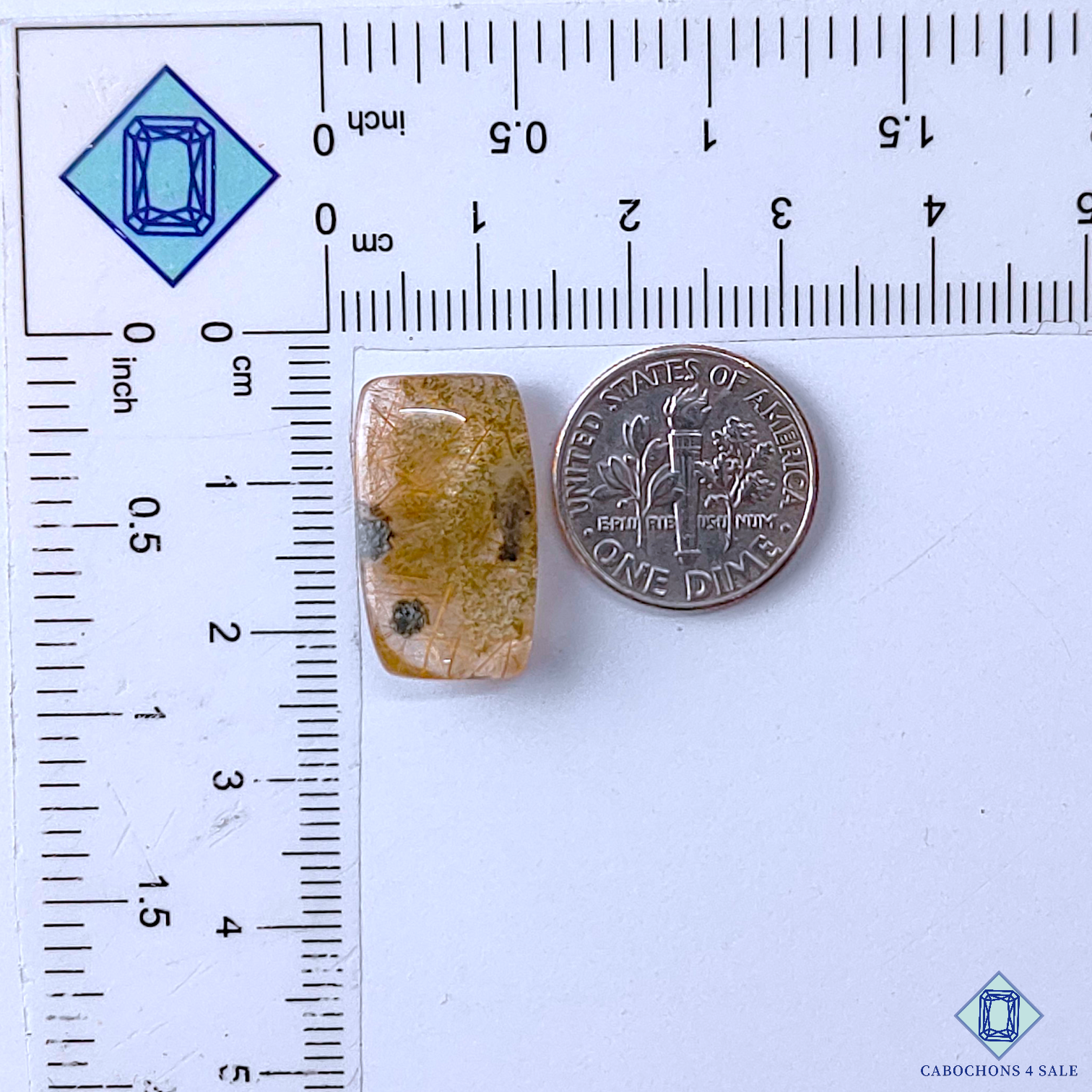 Golden Rutile Quartz