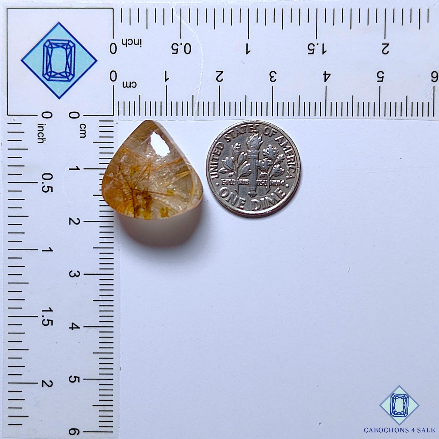 Golden Rutile Quartz