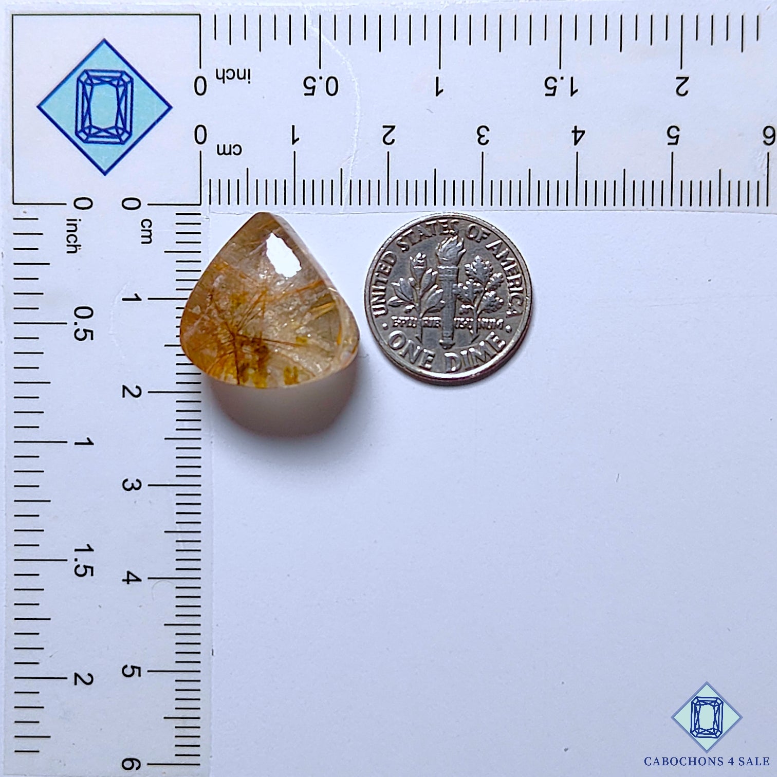 Golden Rutile Quartz
