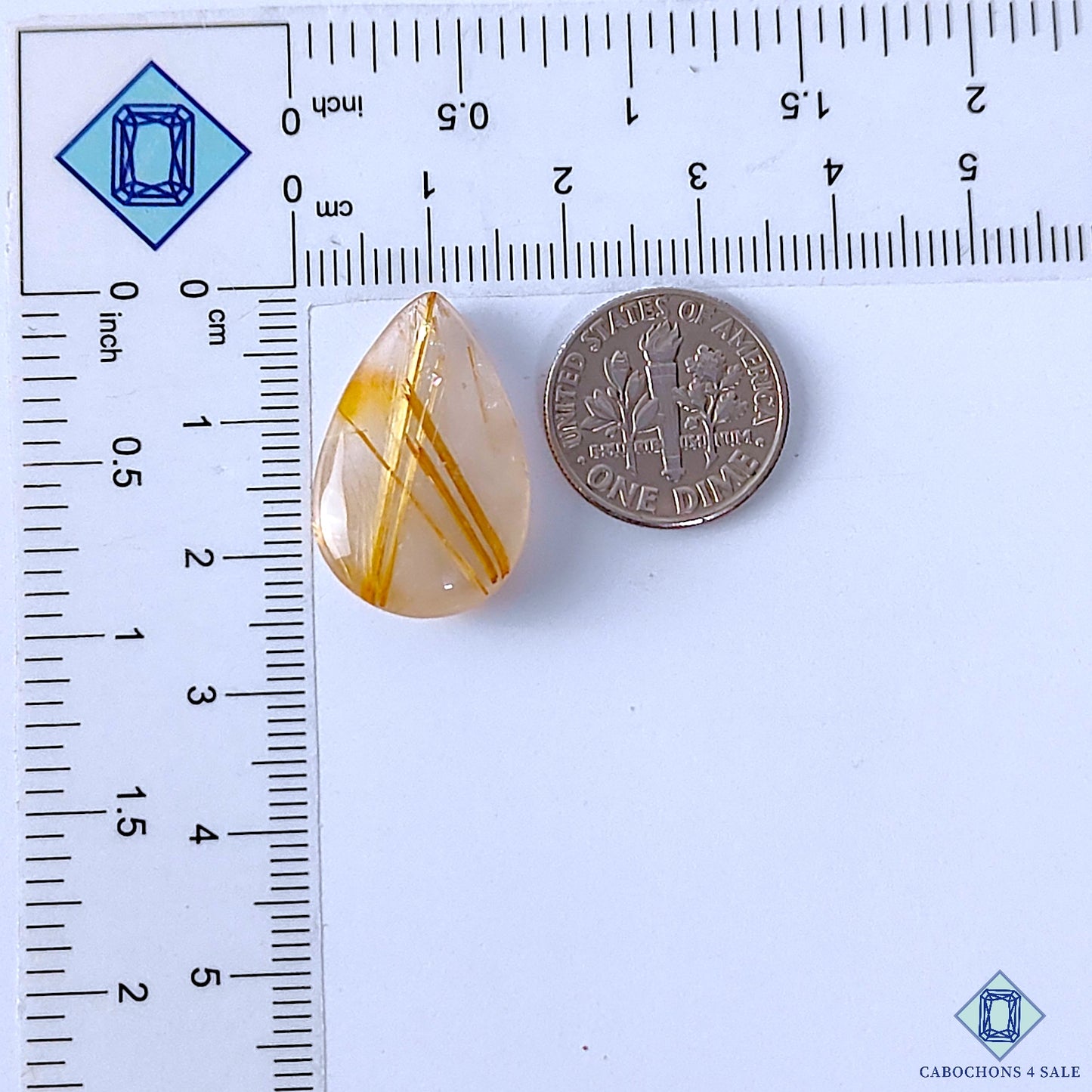 Golden Rutile Quartz