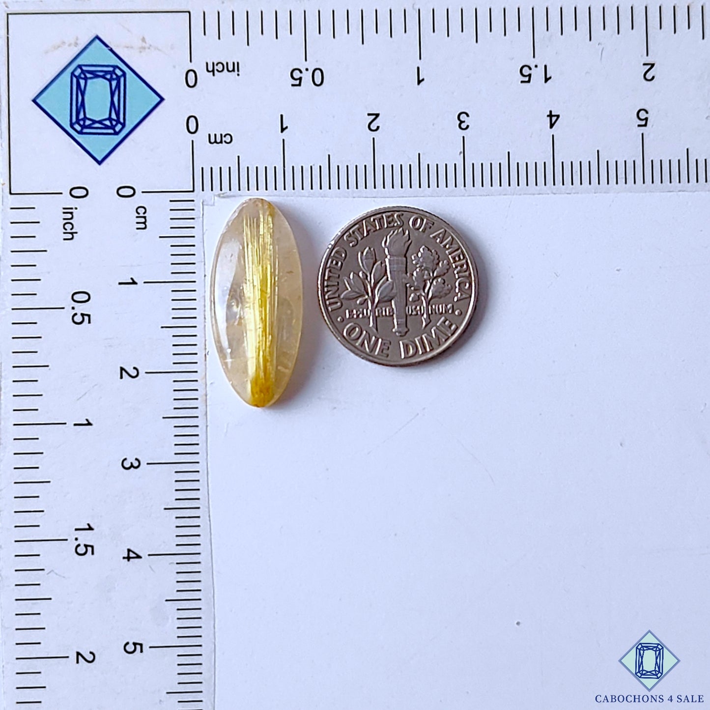 Golden Rutile Quartz