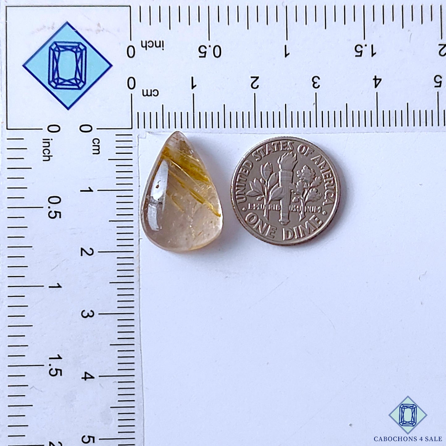 Golden Rutile Quartz