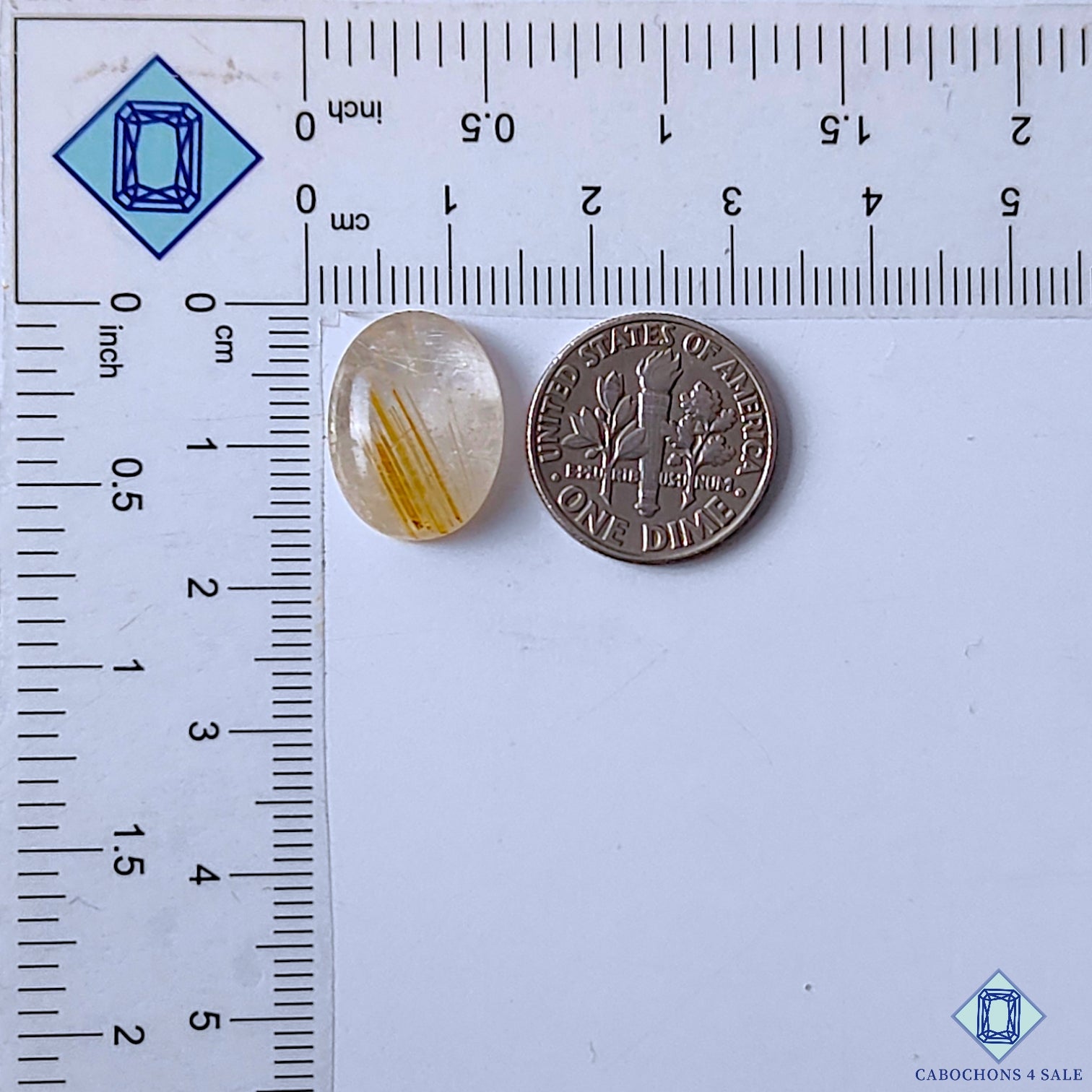 Golden Rutile Quartz