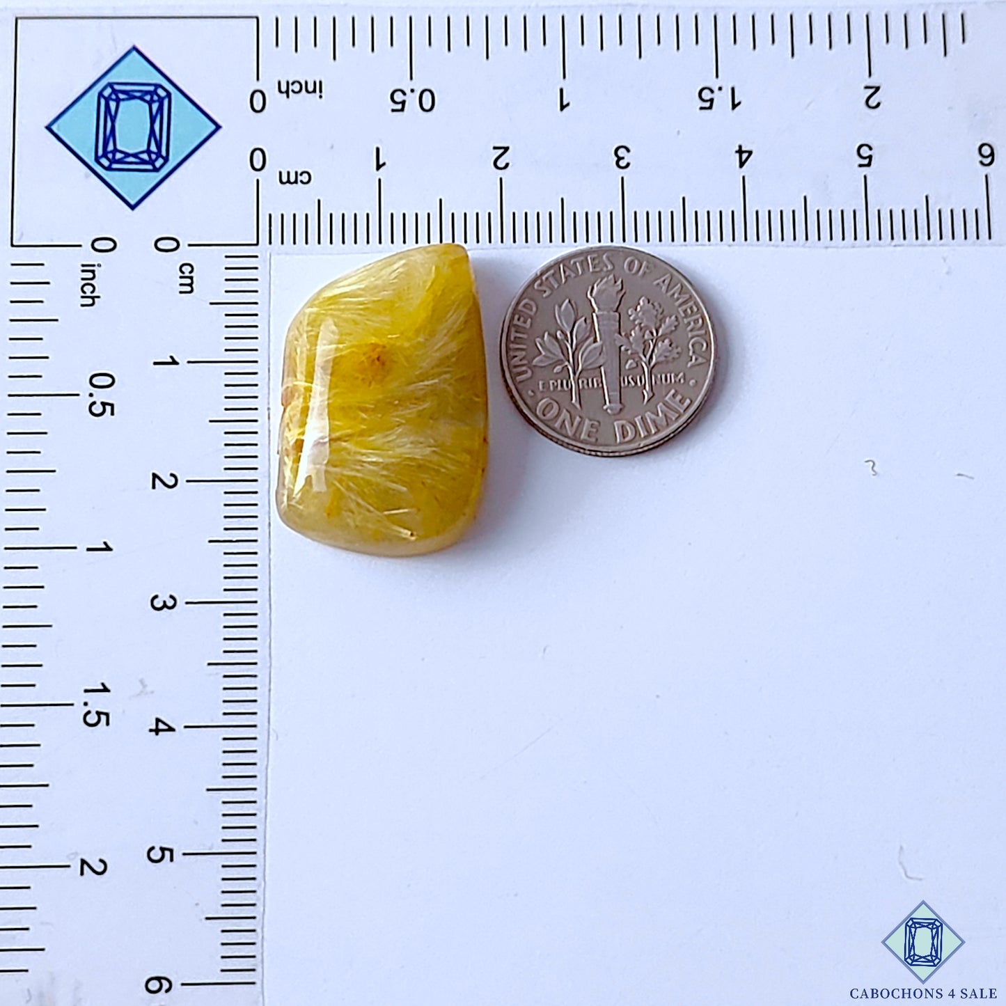 Golden Rutile Quartz