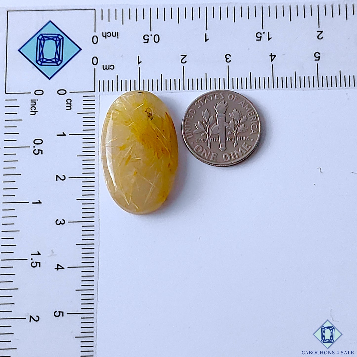 Golden Rutile Quartz