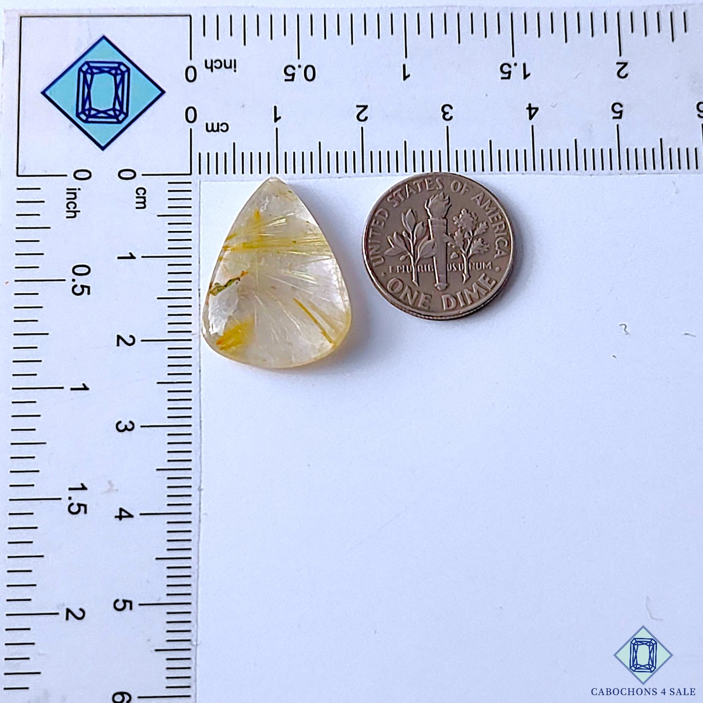 Golden Rutile Quartz