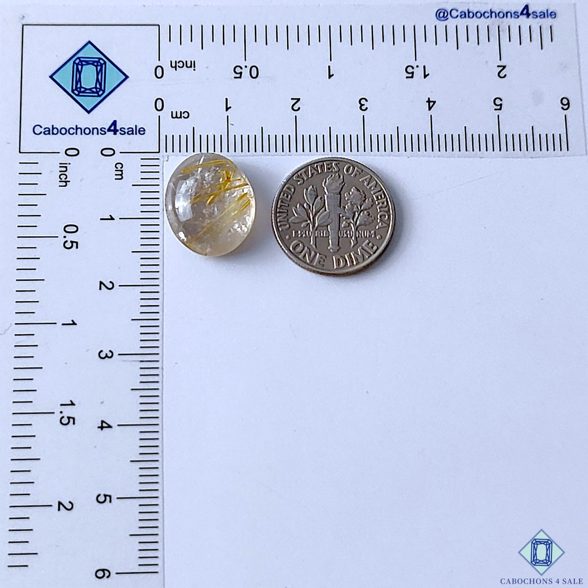 Golden Rutile Quartz