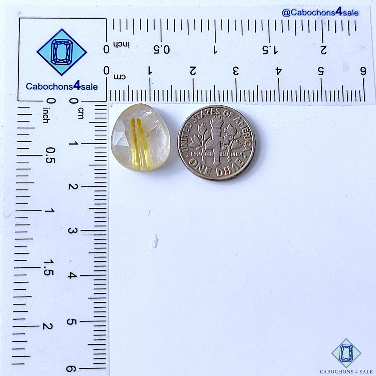 Golden Rutile Quartz