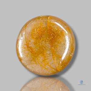Golden Sapphire Round Cabochons