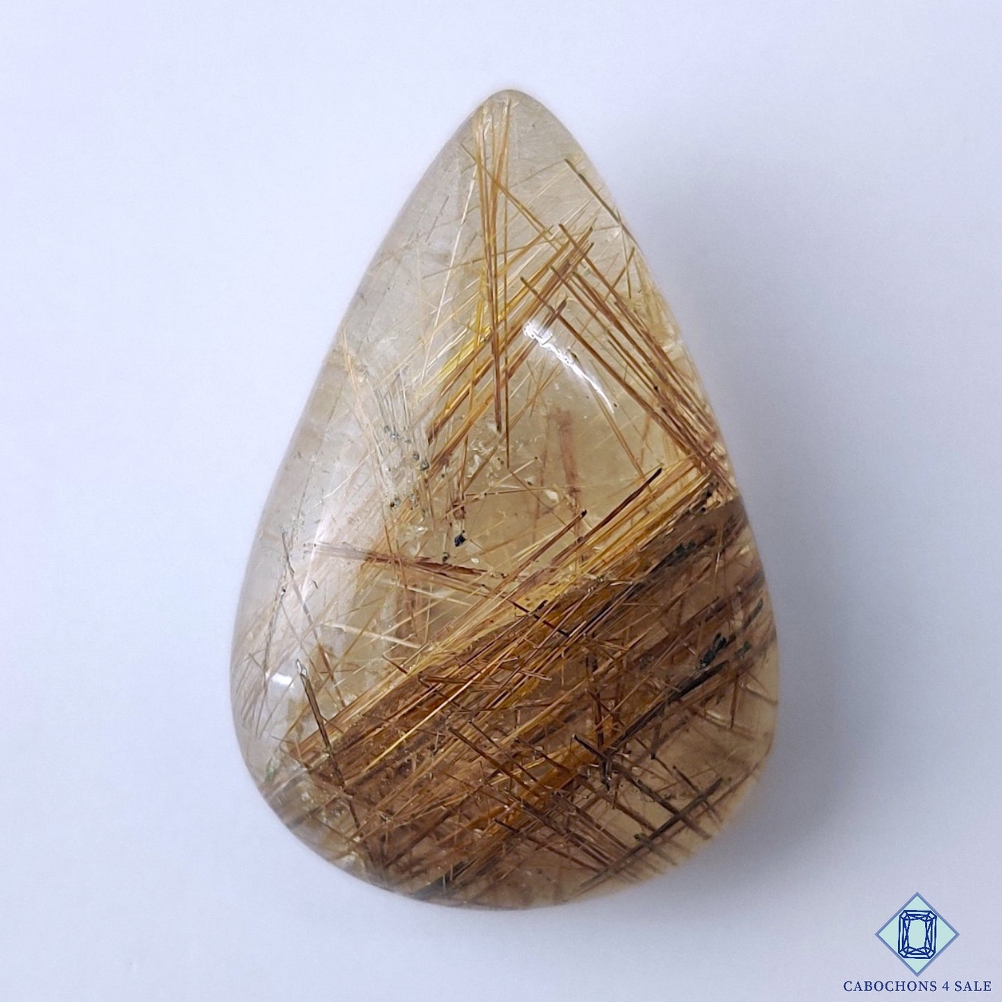 Golden With Copper Rutile Quartz