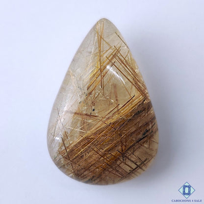 Golden With Copper Rutile Quartz