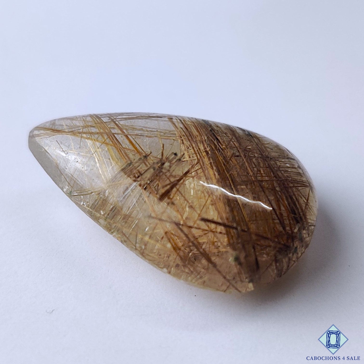 Golden With Copper Rutile Quartz