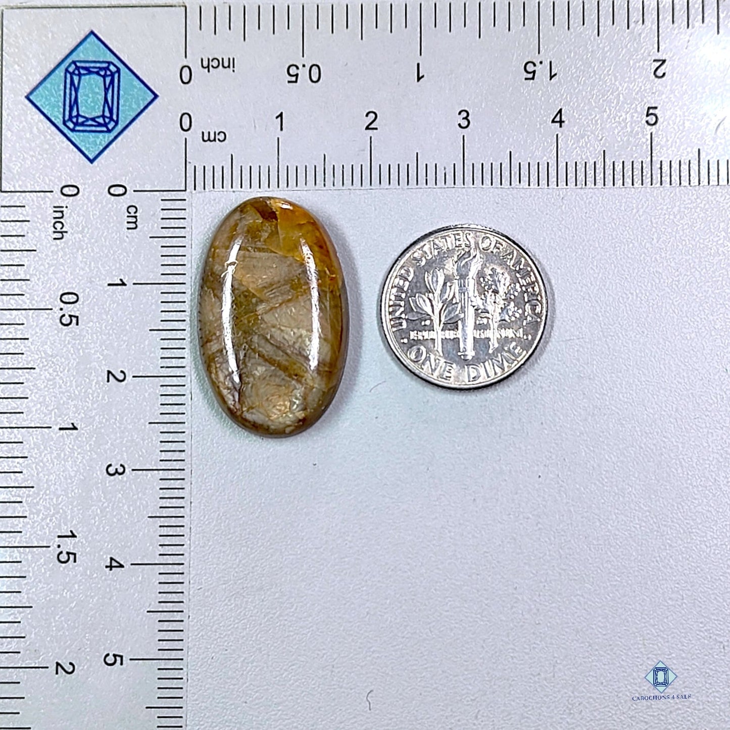 Golden Zawadi Sapphire Oval Cabochons