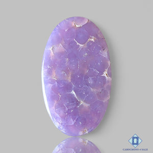 Grape Agate Oval Cabochons 44*26*4mm