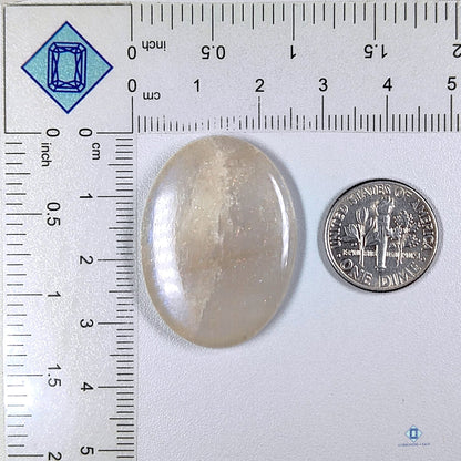 Gray Moonstone Oval Cabochons