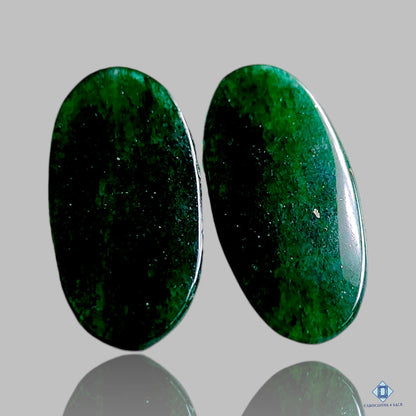 Green Aventurine Oval Pairs