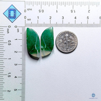 Green Aventurine Fancy Pairs