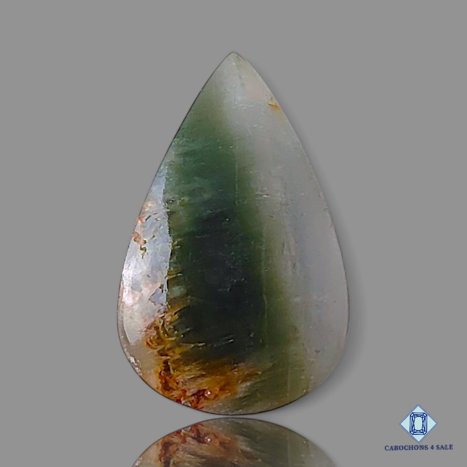 Green Cacoxenite Quartz