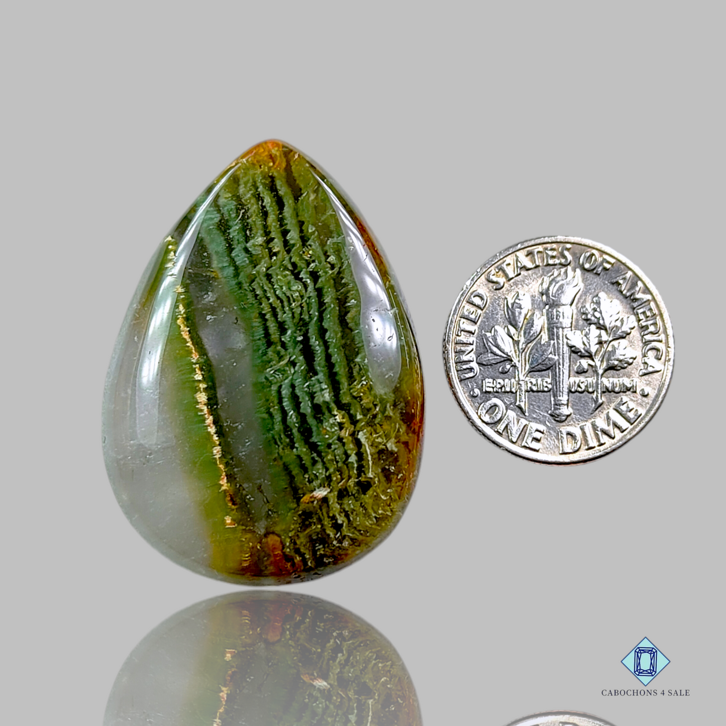 Green Cacoxenite rutile